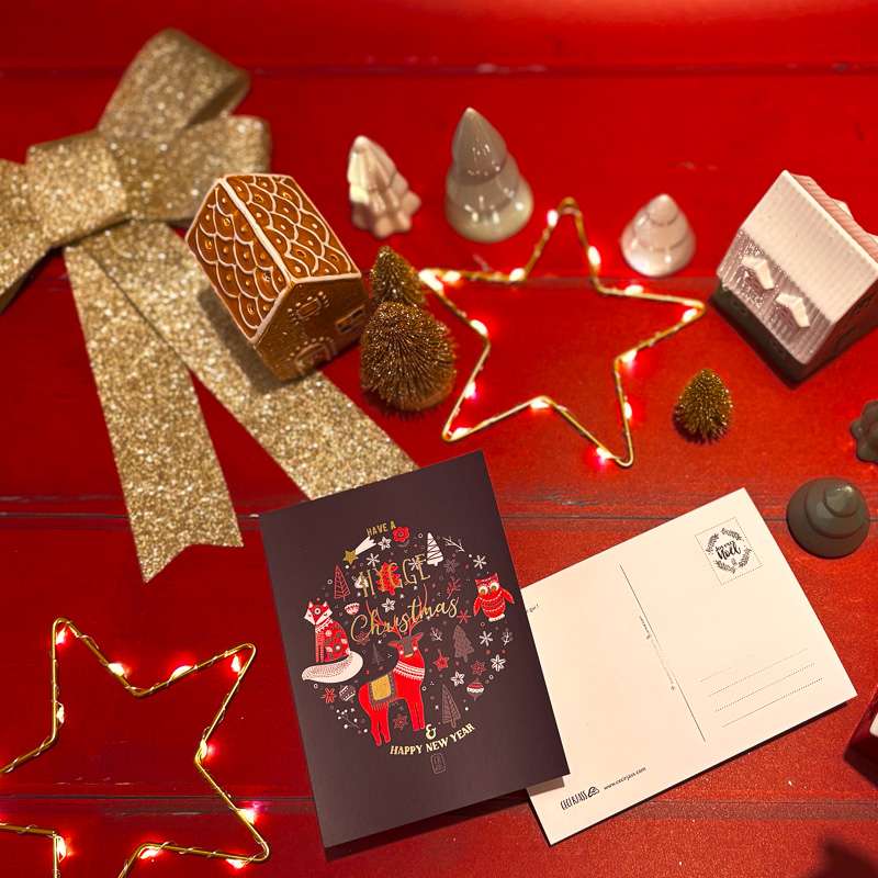 Carterie de voeux, réalisation Ceci