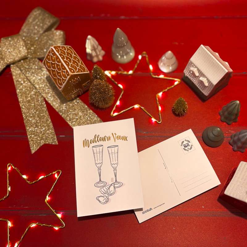 Carterie de voeux, réalisation Ceci