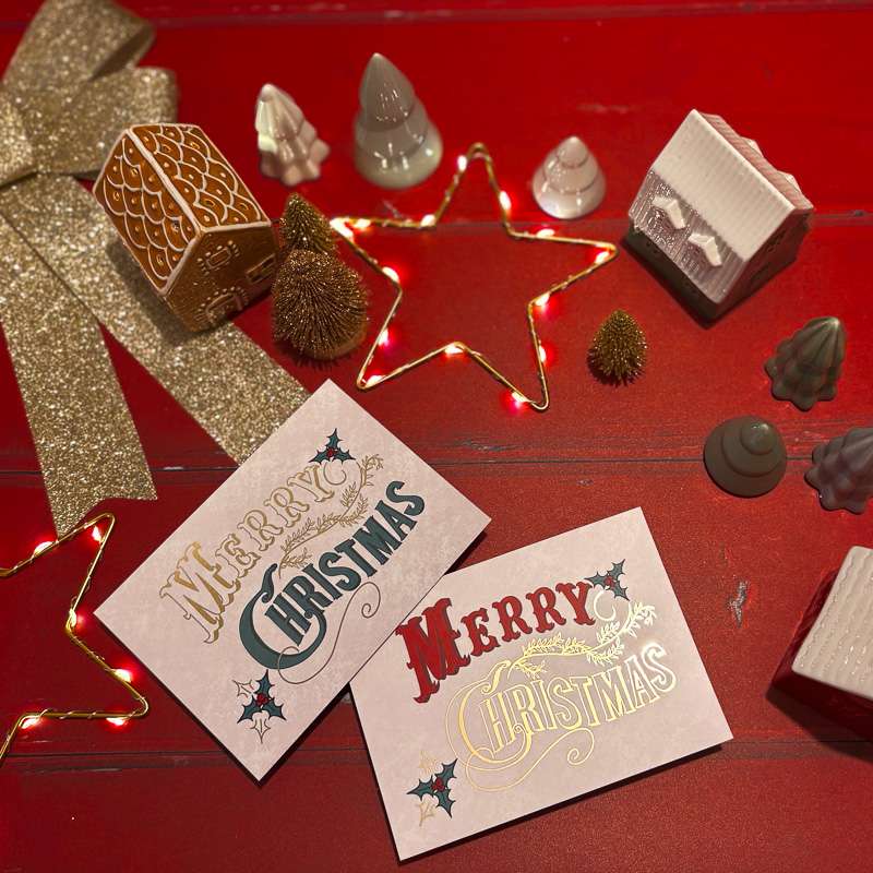 Carterie de voeux, réalisation Ceci