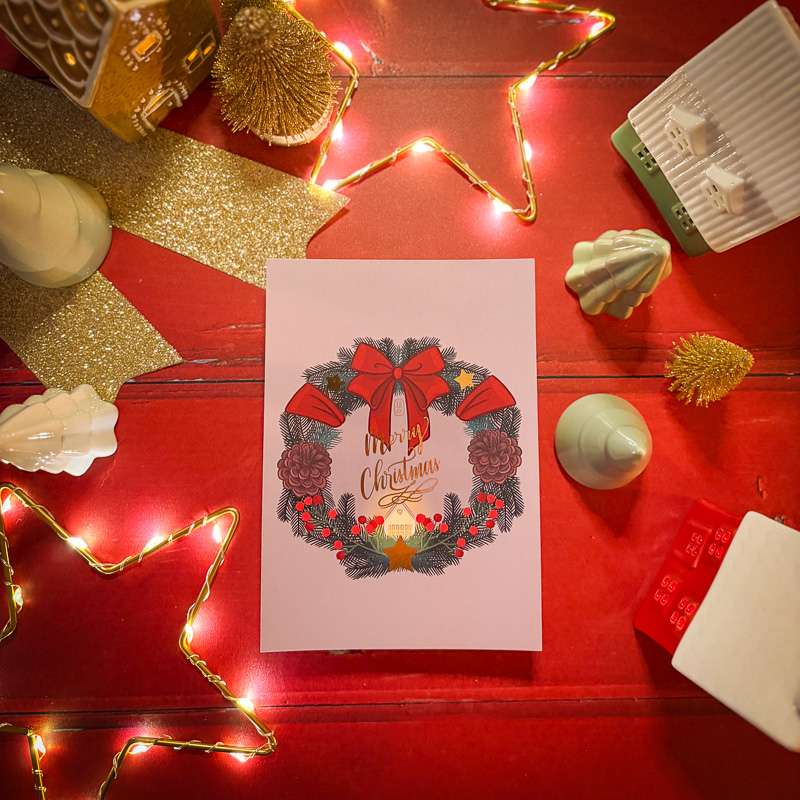 Carterie de voeux, réalisation Ceci