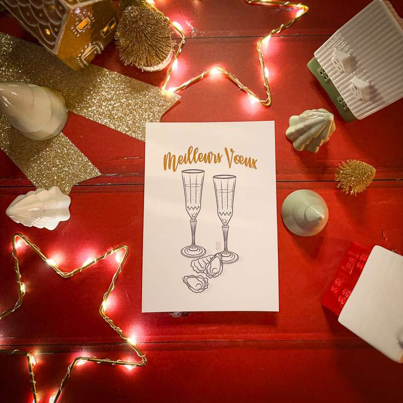 Carterie de voeux, réalisation Ceci