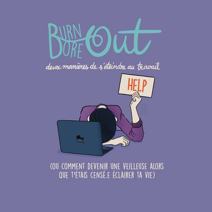 Extrait d'une publication faite sur le burn et bore out, sujet de santé mentale