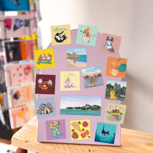 Magnets illustrés — humour & bord de mer