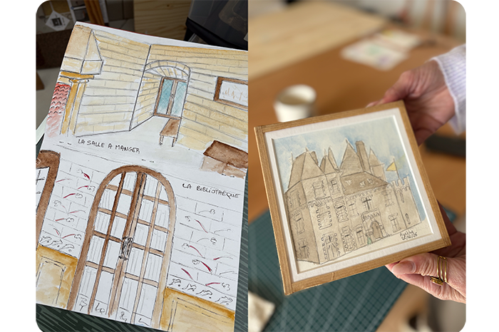 Atelier au château de Pornic avec Ceci Rjass