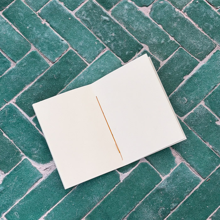 Carnet petit format illustré par Ceci Rjass, souvenir fait à Pornic, Pays de Retz, cadeau à offrir