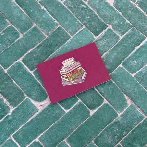 Carnet aquarelle colorés avec petit sticker animal, illustrés par Ceci Rjass, fait à Pornic, Pays de Retz