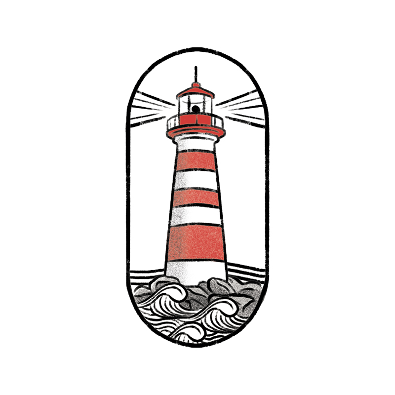 Tatouages éphémères noir et blanc ou avec touches de couleurs, motifs gourmands et humoristiques, créés par Ceci Rjass à Pornic