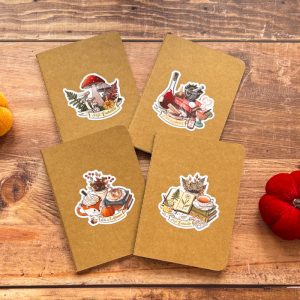 Carnet lignés automne de Ceci Rjass