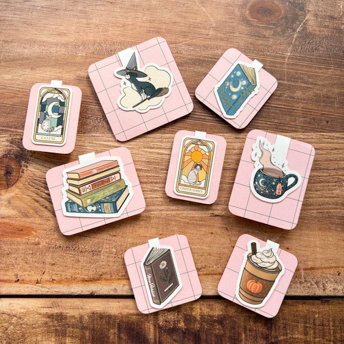 Minis marque-pages magnétiques fait par Ceci Rjass
